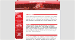 Desktop Screenshot of fireexitequipment.com